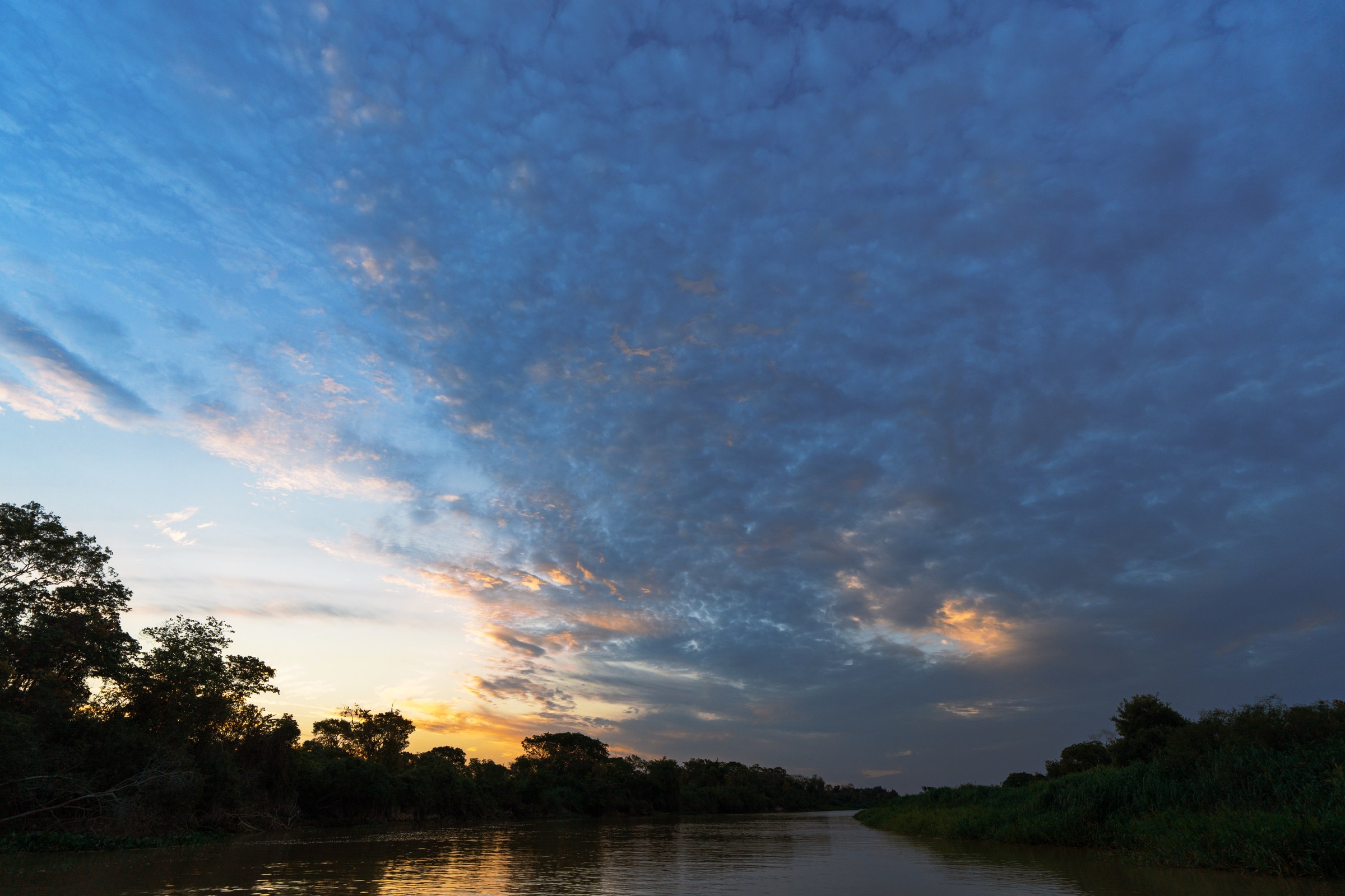 Cuiabá River Sunset